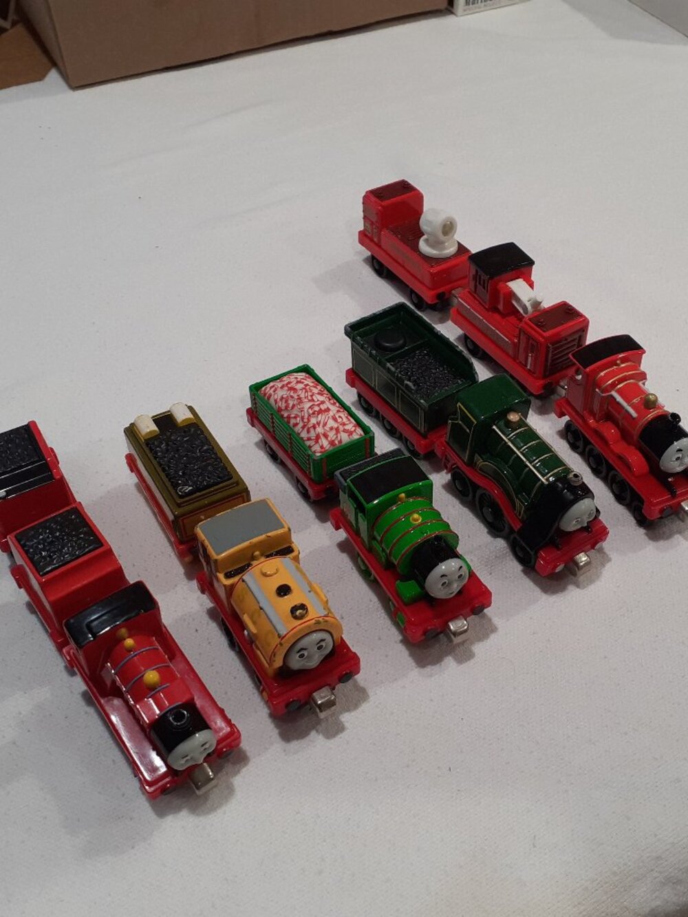 Thomas and Friends Railroad Tank engines: James, Percy, Mike, Ben